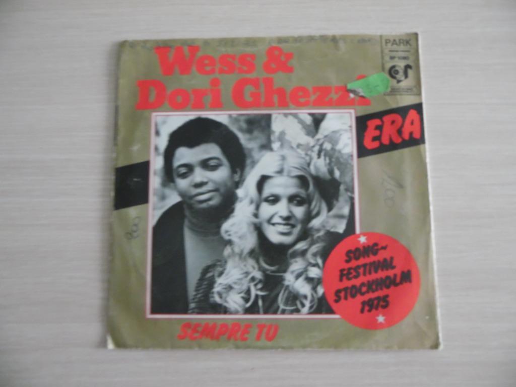 ERA   WESS & DORI  GHEZZI       EUROVISION   1975, CD & DVD, Vinyles | Autres Vinyles, Enlèvement ou Envoi, Comme neuf, Autres formats