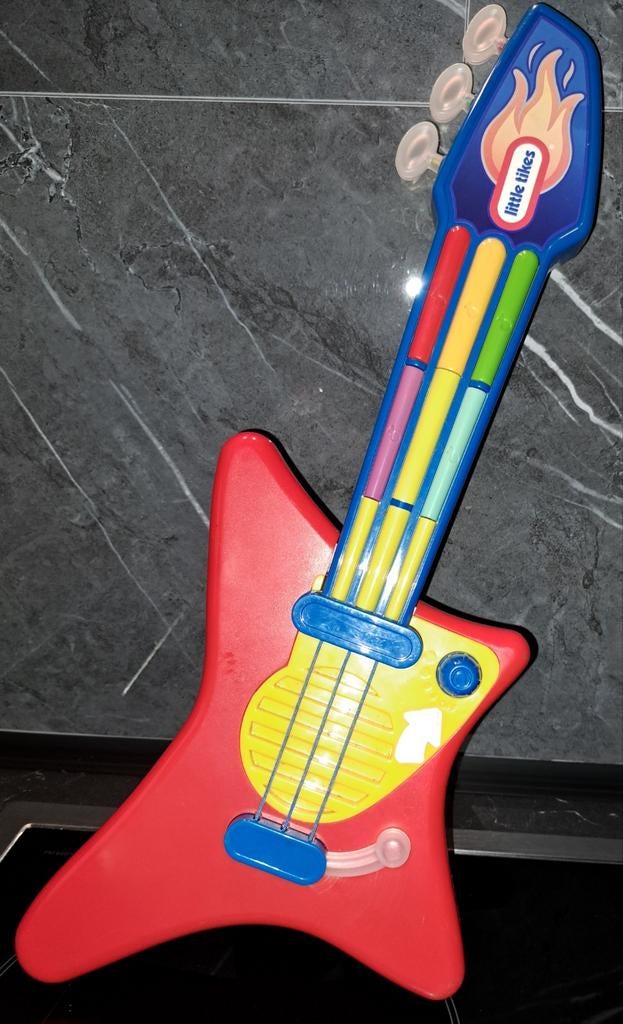 Guitare et piano Little tikes,  en très bon état, Kinderen en Baby's, Speelgoed | Educatief en Creatief, Ophalen