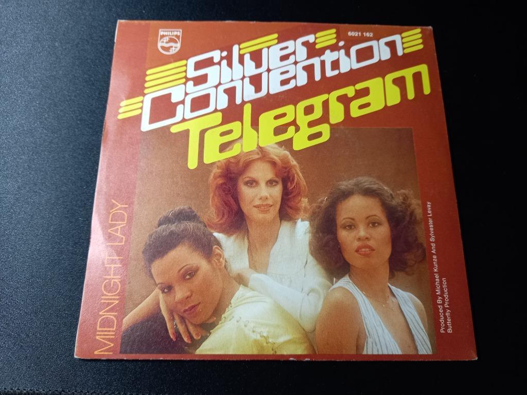 Silver Convention - Telegram (7", single) comme neuf, CD & DVD, Vinyles Singles, Comme neuf, Pop, Enlèvement ou Envoi