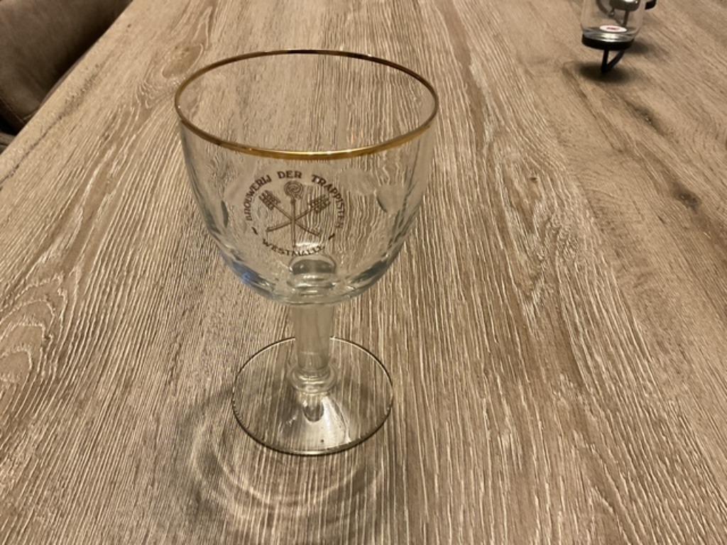 Westmalle zeldzame trappistglazen, Ophalen, Gebruikt, Overige merken