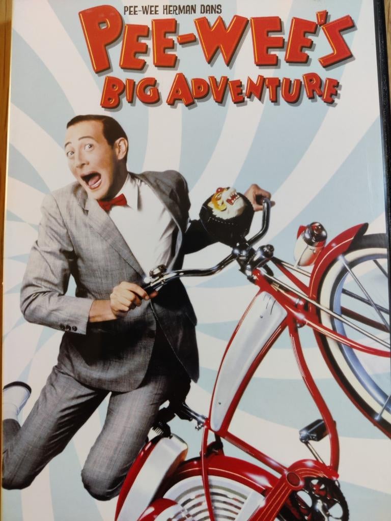 Pee-Wee's Big Adventure (1985) (Tim Burton) Zeldzaam! DVD, Ophalen of Verzenden, Zo goed als nieuw