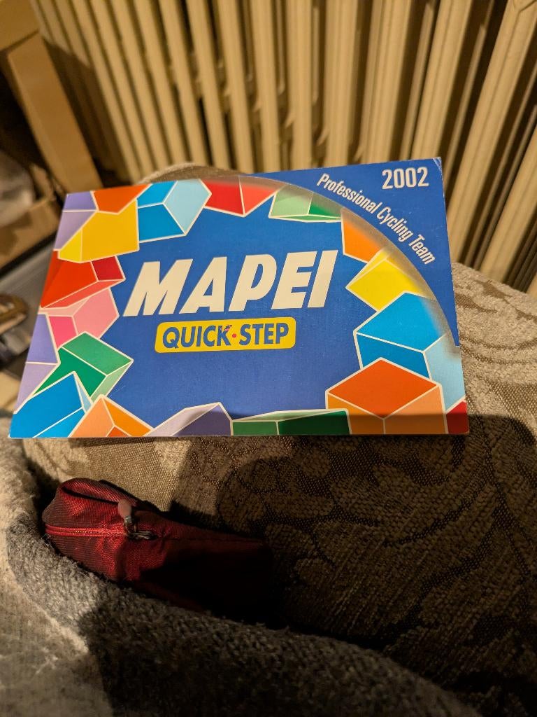 Mapei quick step 2002, Verzamelen, Ophalen of Verzenden, Zo goed als nieuw, Prent