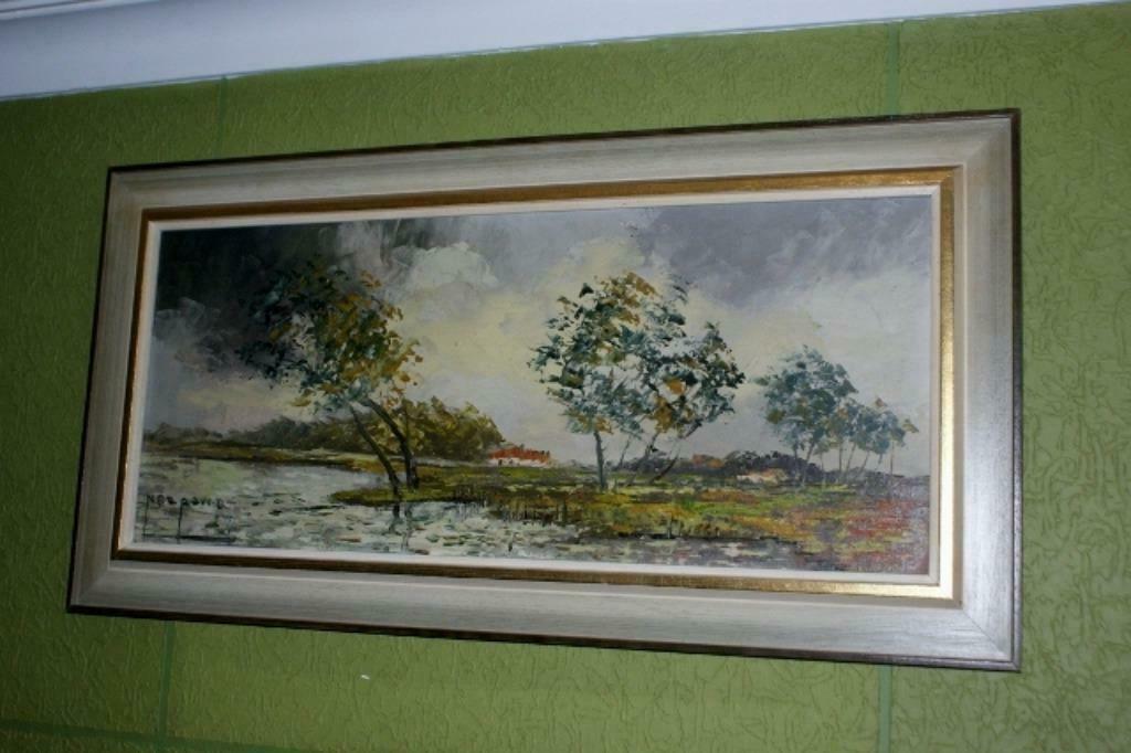 Schilderij op doek, Ophalen