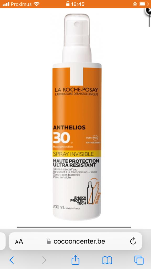Protection solaire Anthelios spf30 la Roche Posay neuf, Bijoux, Sacs & Beauté, Beauté | Soins du corps, Enlèvement ou Envoi, Neuf