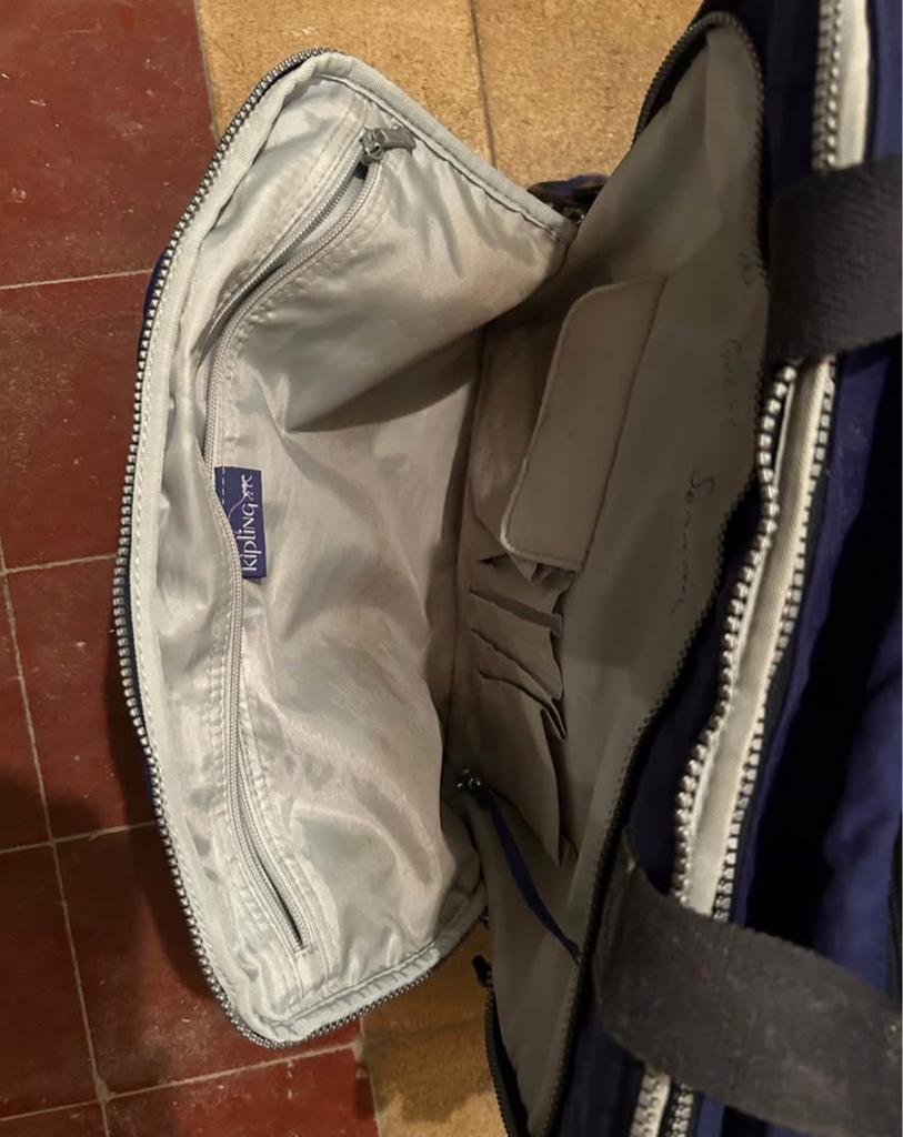 Kipling boekentas, Ophalen, Gebruikt