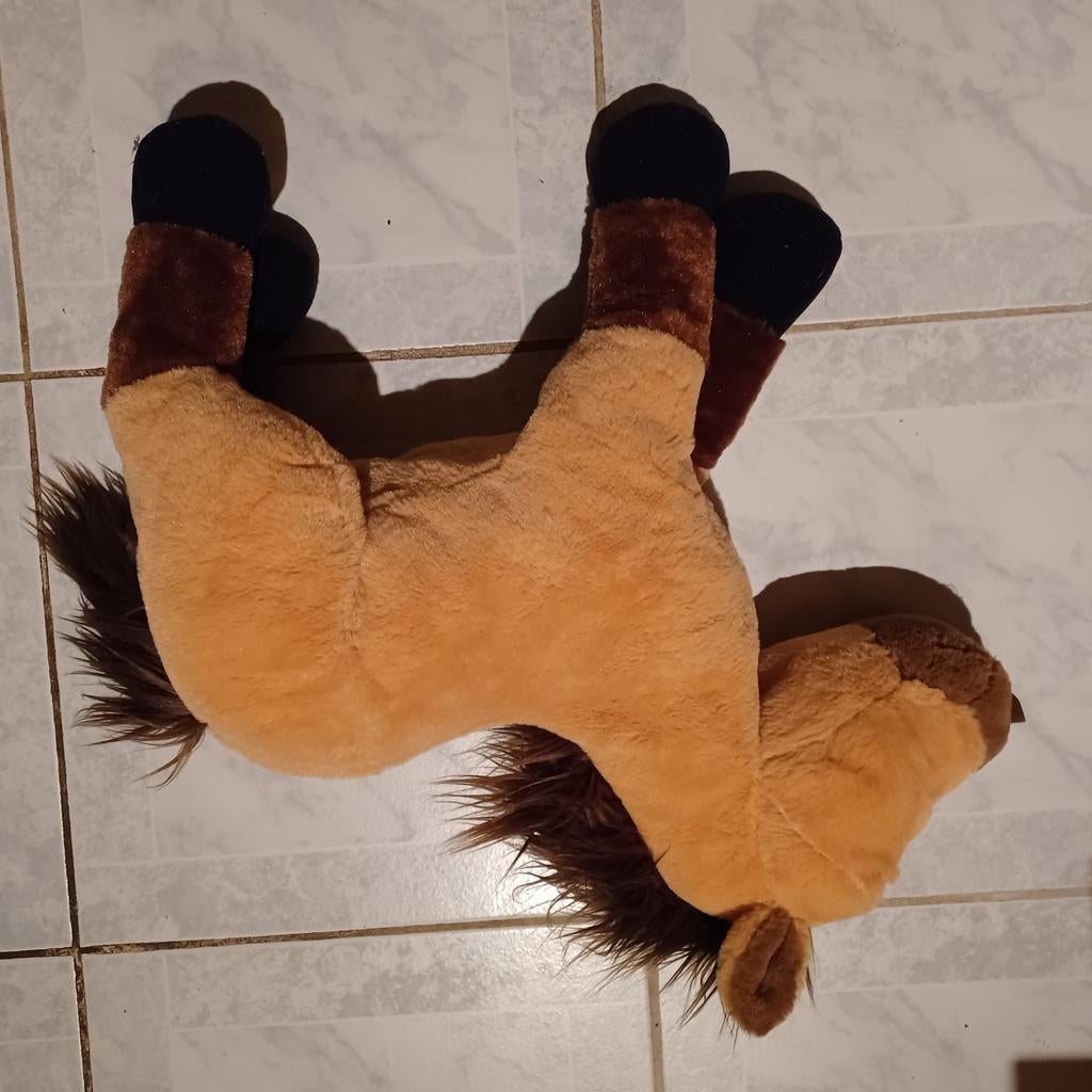 Knuffel paard, Ophalen of Verzenden, Zo goed als nieuw, Paard