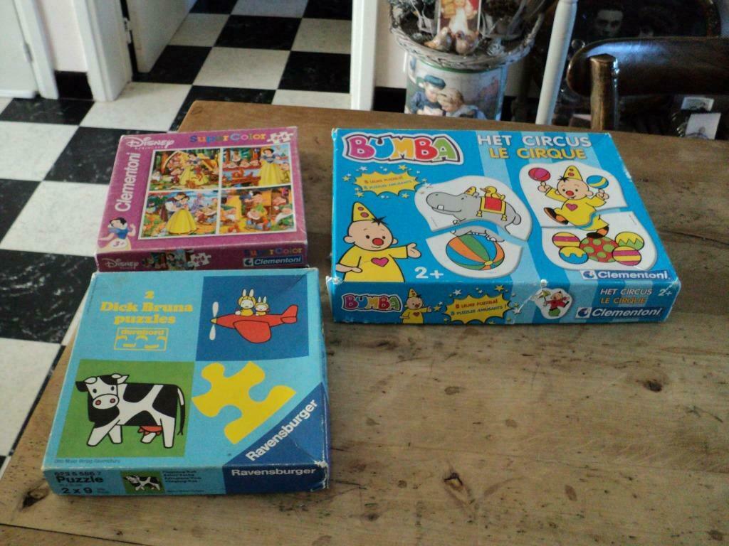 puzzels 4x6/ 2 x 9/16 stukken à 3 euro per stuk, Ophalen of Verzenden