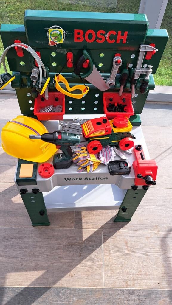Bosch werkbank kids, Ophalen