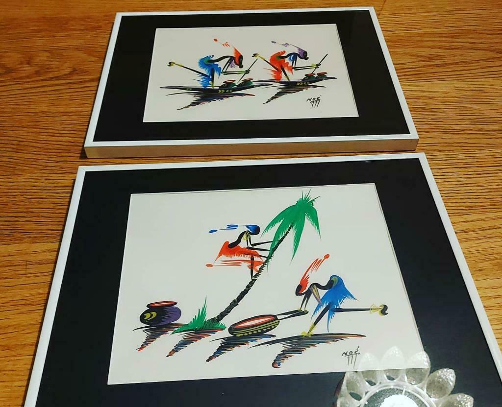 2 tableaux africains, Enlèvement ou Envoi