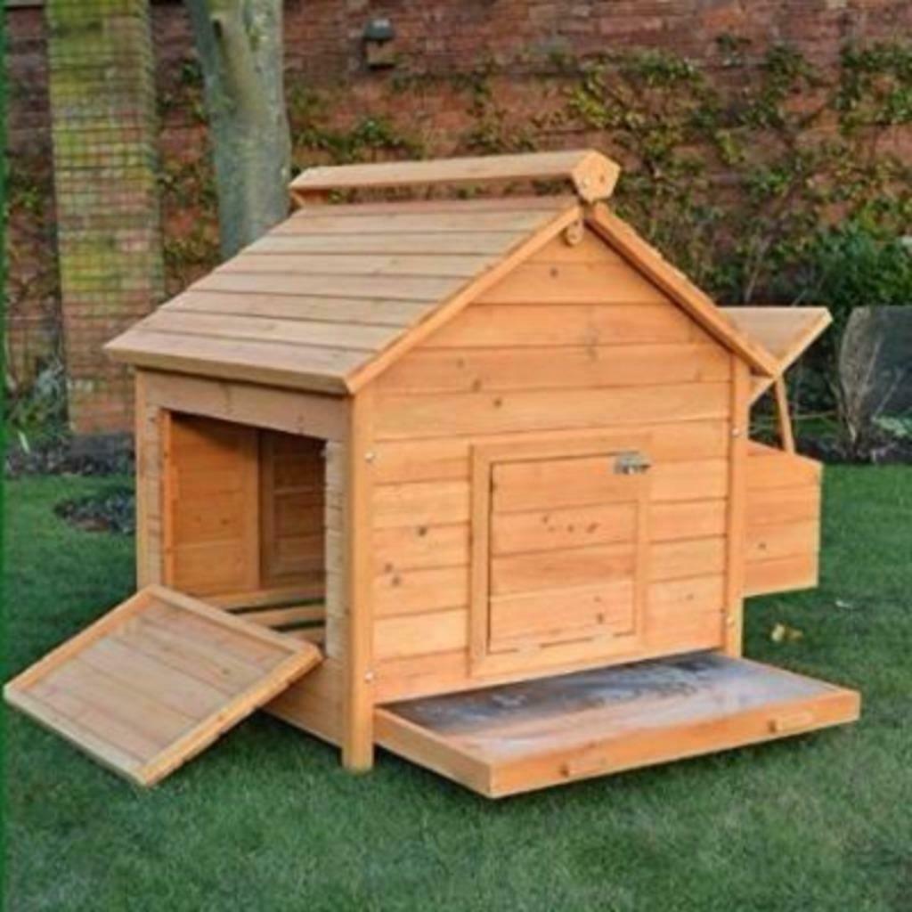 Poulailler XXL abri poule 8 poules caille volaille clapier, Dieren en Toebehoren, Pluimvee | Toebehoren, Nieuw, Kippenhok of Kippenren