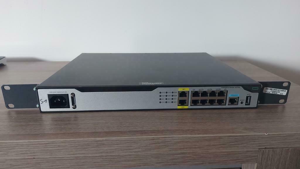 Hp msr1003-8 router, Ophalen of Verzenden, Zo goed als nieuw