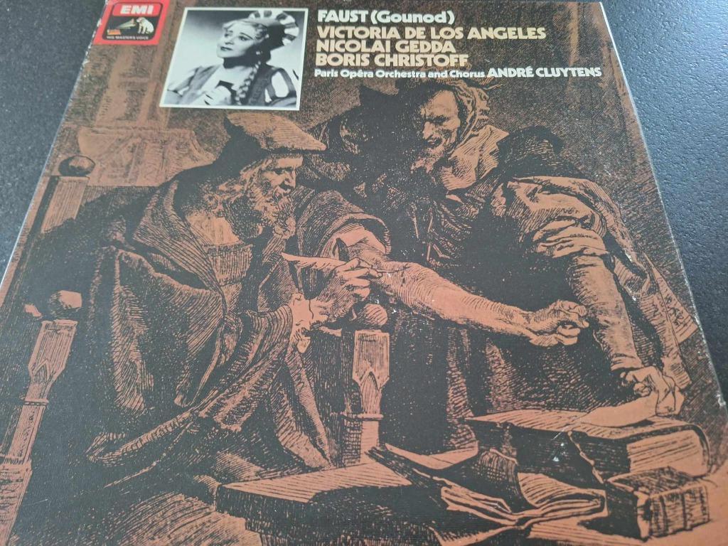 Gounod / Cluytens - Faust Box 4 x Lp's Vinyl, Gebruikt, Opera of Operette, Ophalen of Verzenden, Romantiek