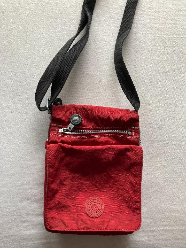 2 Kipling hand-/schoudertasjes, Handtassen en Accessoires, Tassen | Damestassen, Ophalen, Zo goed als nieuw, Blauw, Schoudertasje