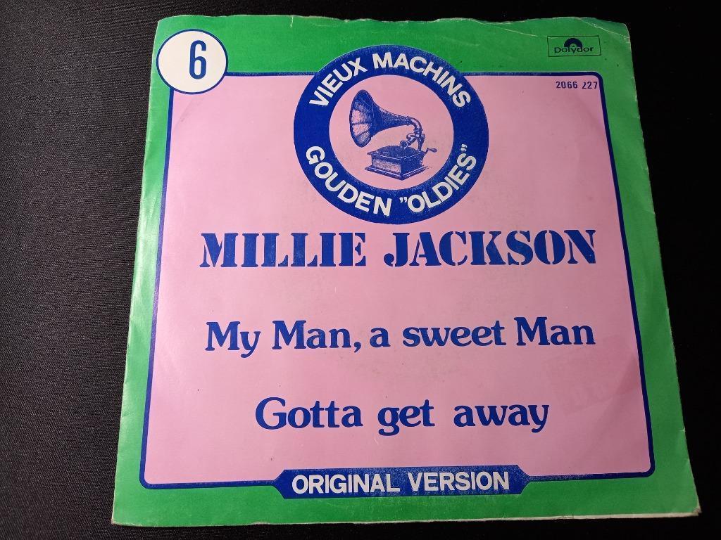 Millie Jackson ‎– My Man, A Sweet Man ' 7 Als Nieuw !, Cd's en Dvd's, Vinyl Singles, Zo goed als nieuw, Single, R&B en Soul, 7 inch