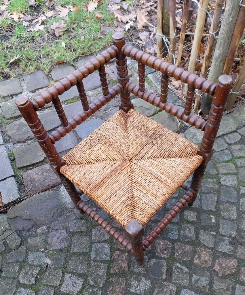 Houten stoel, Ophalen of Verzenden