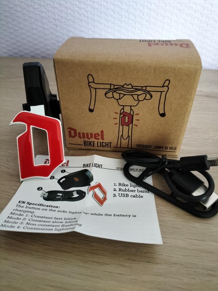 Duvel Bike light., Verzamelen, Ophalen of Verzenden, Nieuw, Overige typen, Duvel