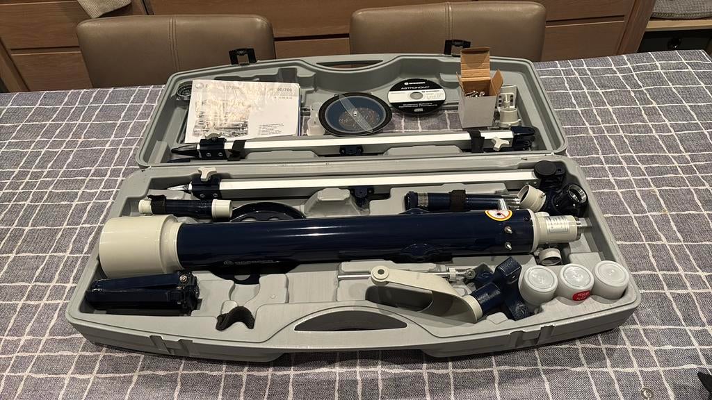 Bresser Optics 60/700 AZ, Envoi, Utilisé