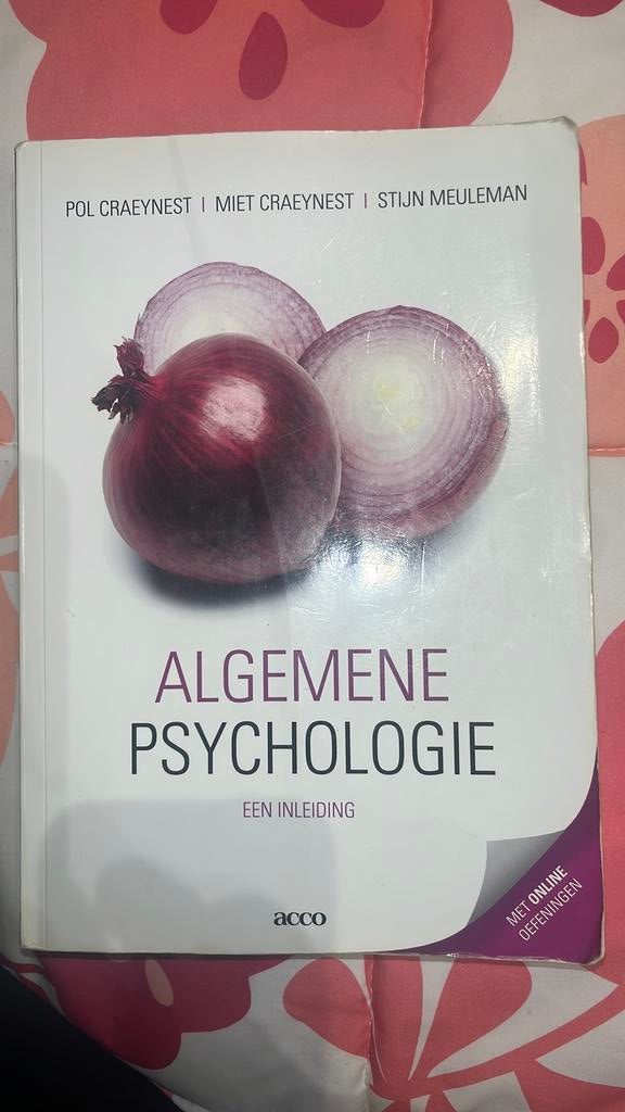 Miet Craeynest - Algemene psychologie, Boeken, Ophalen, Miet Craeynest; Stijn Meuleman; Pol Craeynest