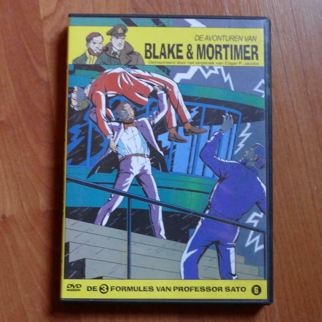 DVD Blake & Mortimer - 3 Formules van Professor Sato (DVD1), Cd's en Dvd's, Dvd's | Kinderen en Jeugd, Avontuur, Vanaf 6 jaar
