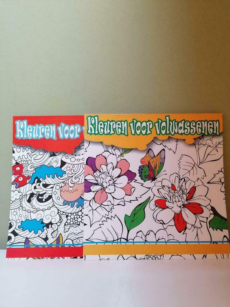 Kleurboeken voor volwassenen, Ophalen, Zo goed als nieuw, Tekenen en Schilderen, Geschikt voor kinderen