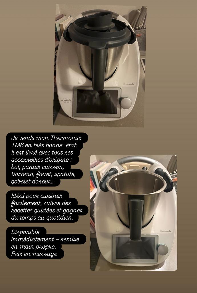 Thermomix, Enlèvement, Comme neuf