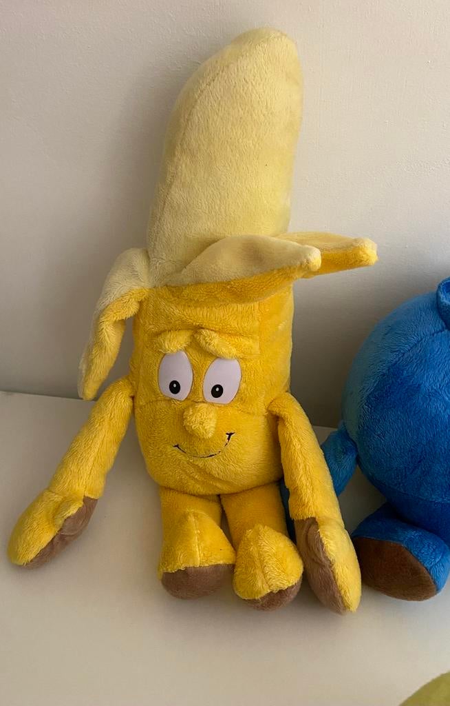 Peluche fruits et légumes, Comme neuf