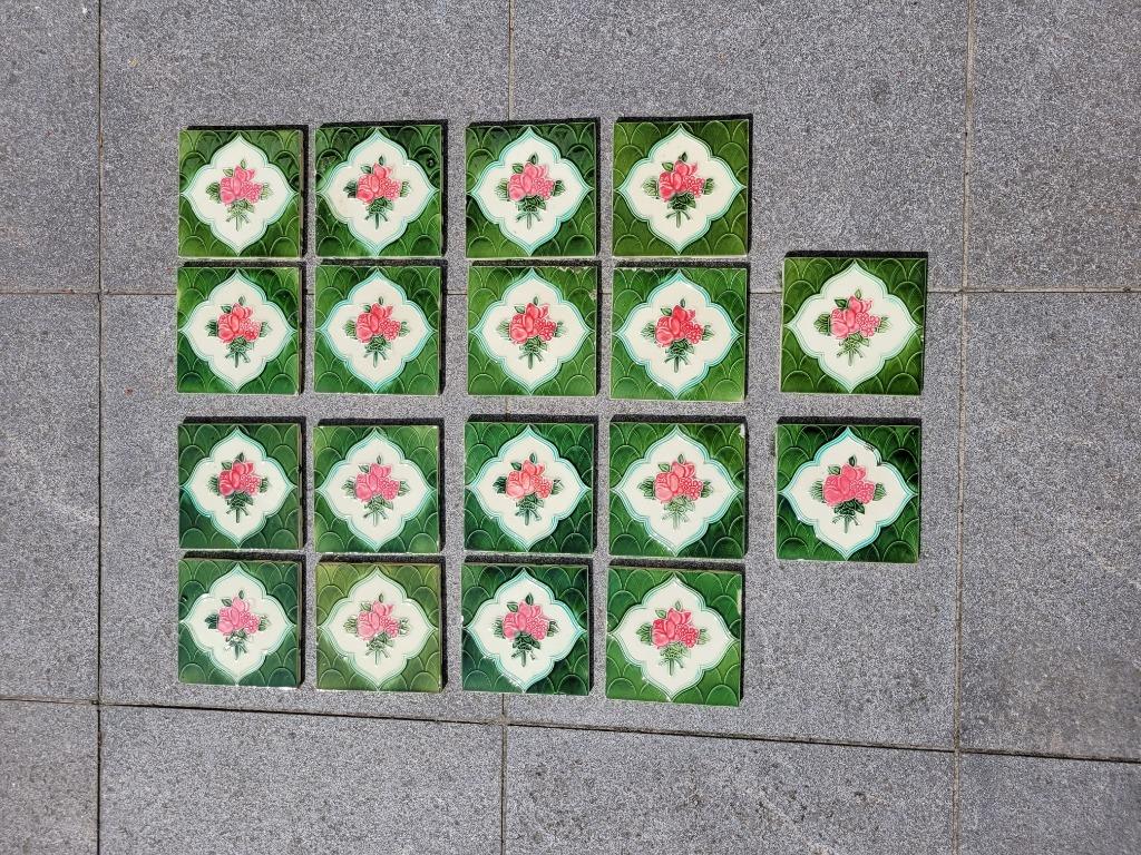 Vintage tegels (18st), Antiek en Kunst, Ophalen of Verzenden