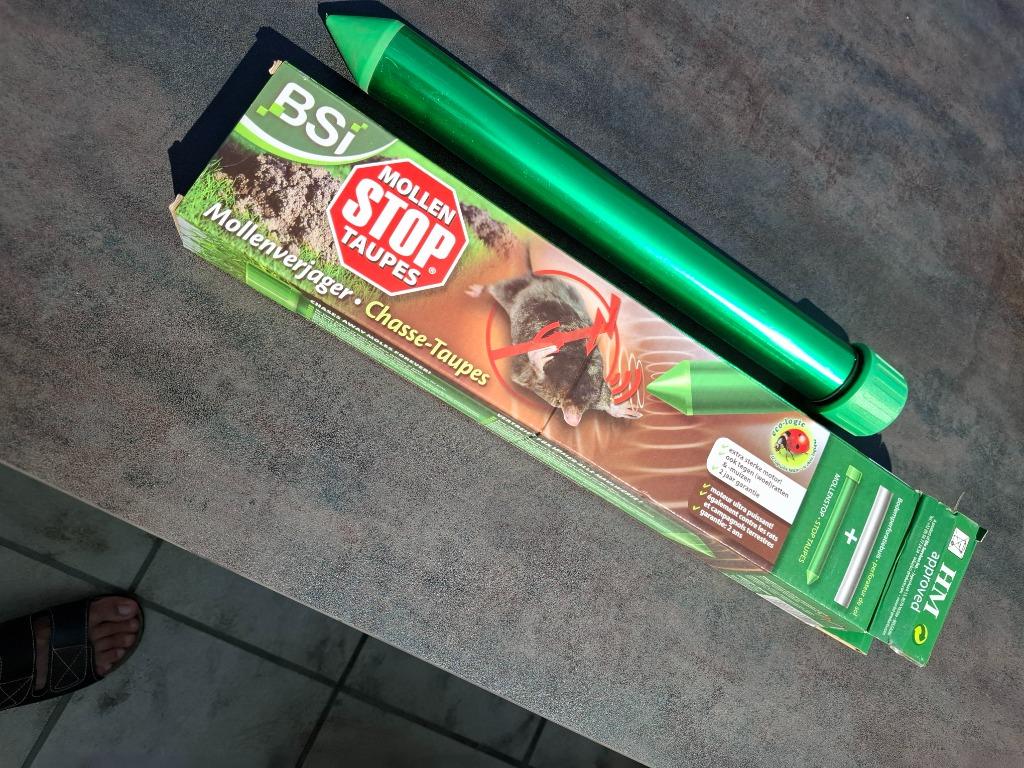 Répulsif pour taupes, Enlèvement, Comme neuf, Lutte antiparasitaire