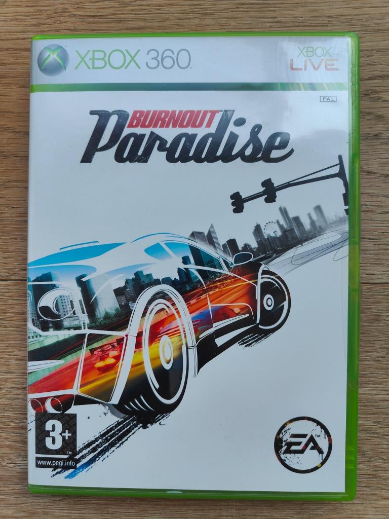 Burnout Paradise racespel Xbox 360 (werkt ook op Box One), Games en Spelcomputers, Games | Xbox 360, Ophalen, Zo goed als nieuw