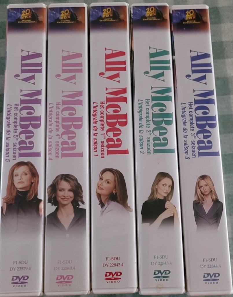 Ally Mceal  (gereserveerd voor Stefaan), Cd's en Dvd's, Dvd's | Tv en Series, Zo goed als nieuw, Komedie, Boxset, Vanaf 12 jaar