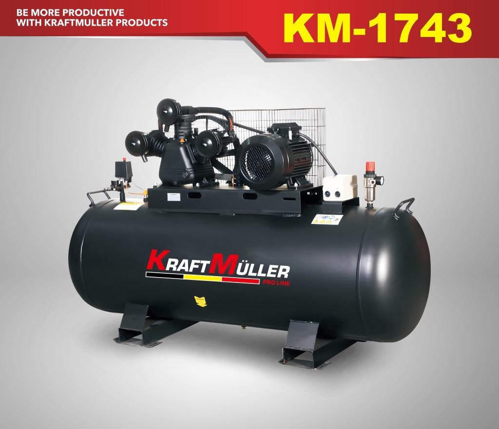Compressor kraftmuller 500L proline, Bricolage & Construction, Outillage | Autres Machines, Neuf, Enlèvement ou Envoi