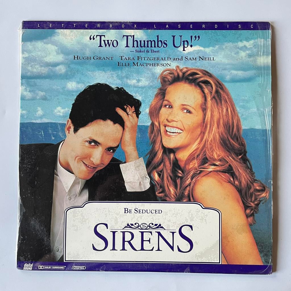 Sirens - Laserdisc, Enlèvement ou Envoi, Comme neuf