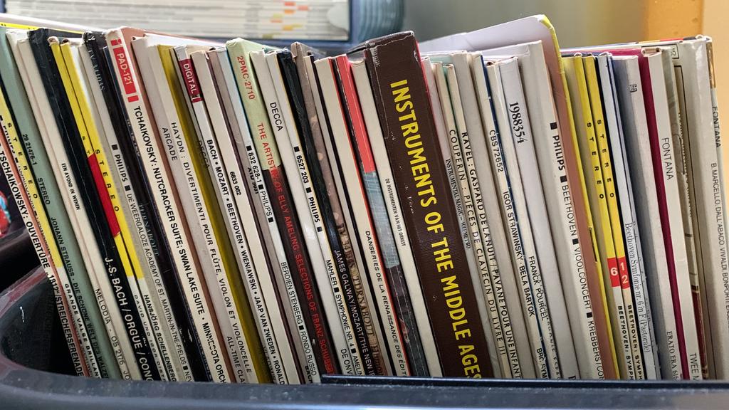 LP’s vooral klassiek, Cd's en Dvd's, Vinyl | Verzamelalbums, Ophalen, Zo goed als nieuw, Klassiek