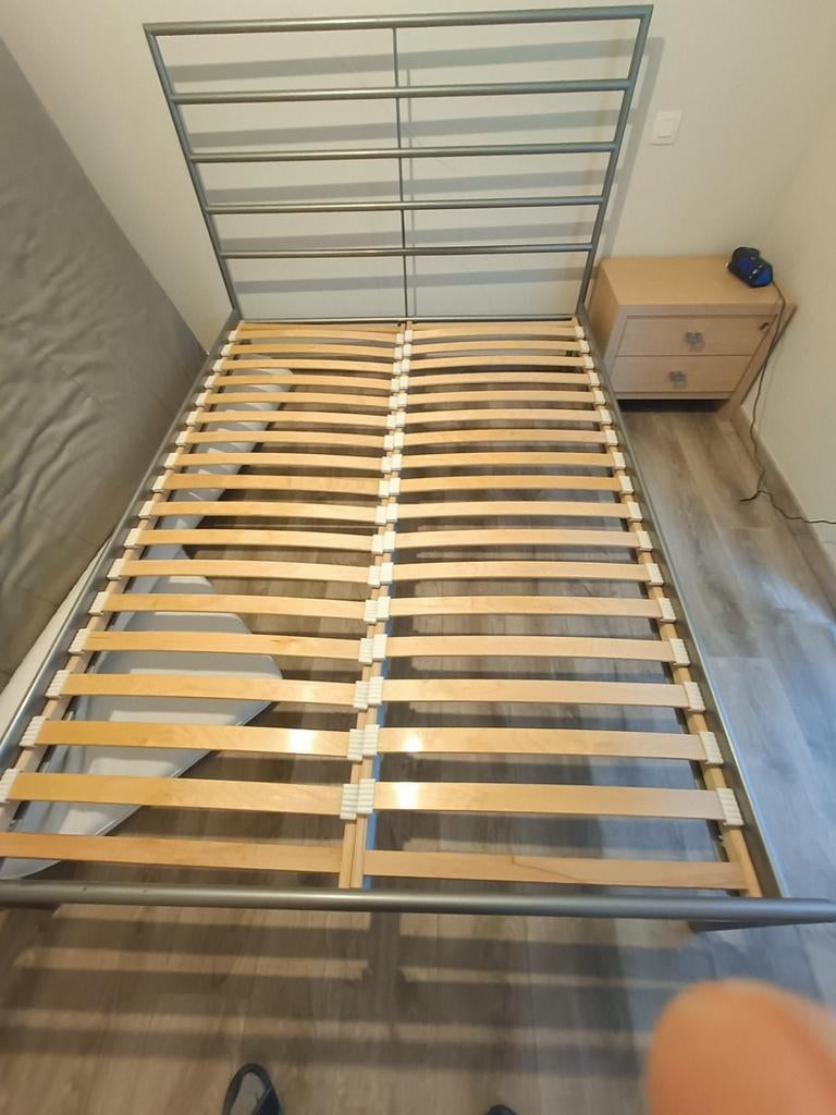 Bed, Huis en Inrichting, Ophalen, 140 cm
