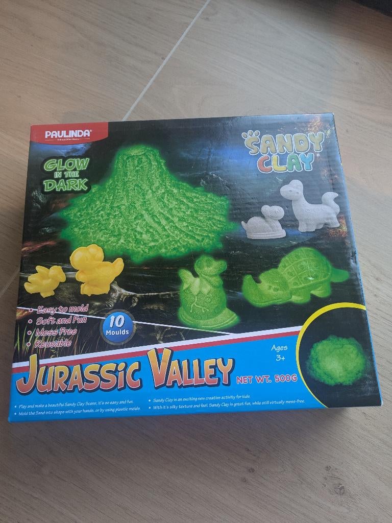 Sable cinétique - Jurassic Valley - brille dans le noir, Enlèvement ou Envoi, Utilisé, Autres types