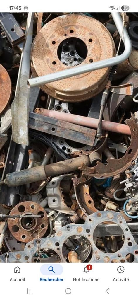 Ramasse toute vos feraille 0497044854, Bricolage & Construction, Métaux