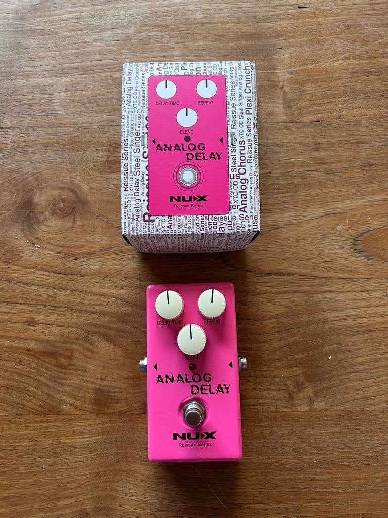 Analoge Delay NUX, Ophalen, Zo goed als nieuw