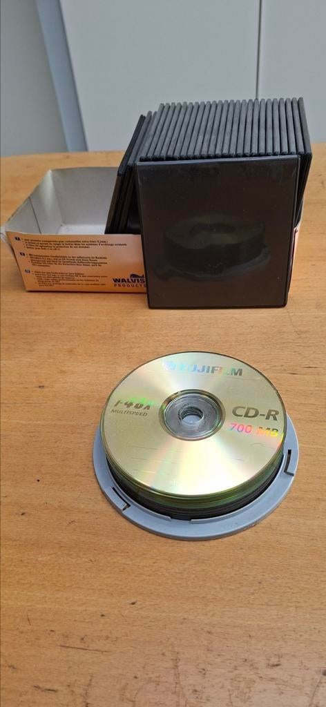 Blanco Cd's en opbrrgdoosjes, Ophalen, Zo goed als nieuw, Cd