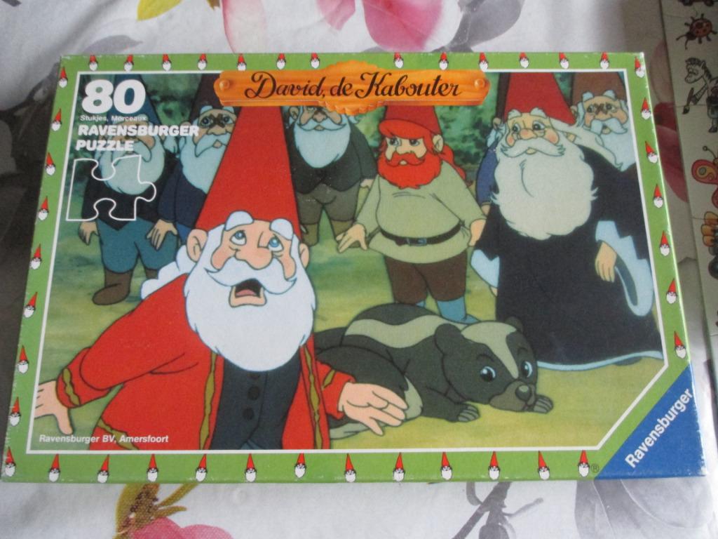 puzzel david de kabouter, Ophalen of Verzenden, Meer dan 50 stukjes, Gebruikt