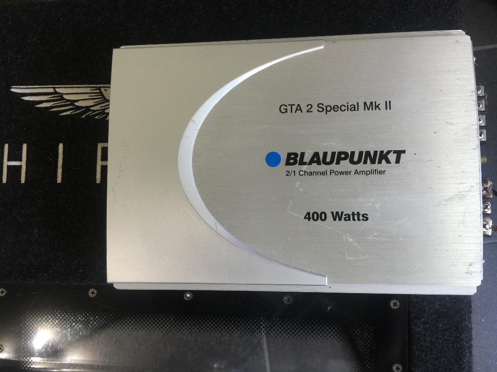 Blaupunkt GTA 2 special Mk2 400W versterker, Ophalen
