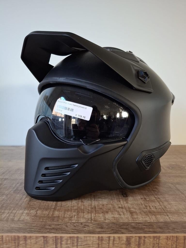STOCKDEALS! Motorhelm Jet - Bayard XP-69S Draco (Maat S), Autres marques, Femmes, Casque jet, Enlèvement