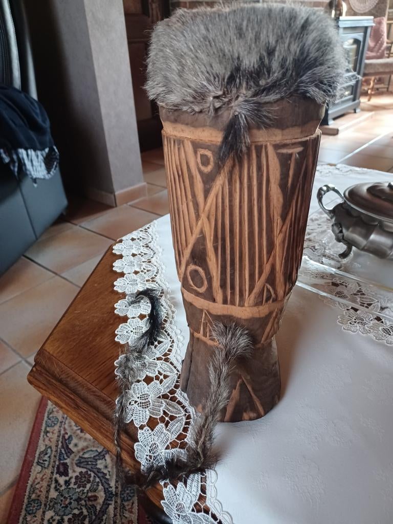 Djembe, sierstuk, Enlèvement, Comme neuf