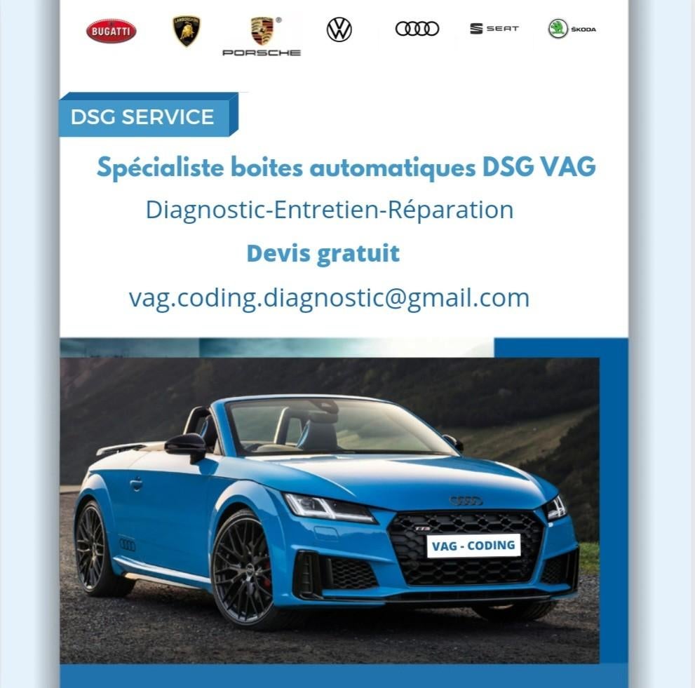 Réparation boîte automatique DSG S-TRONIC Groupe VAG, Entretien