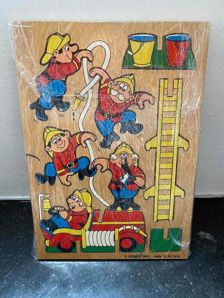 Puzzel brandweer 9 stuks, Ophalen of Verzenden, Zo goed als nieuw