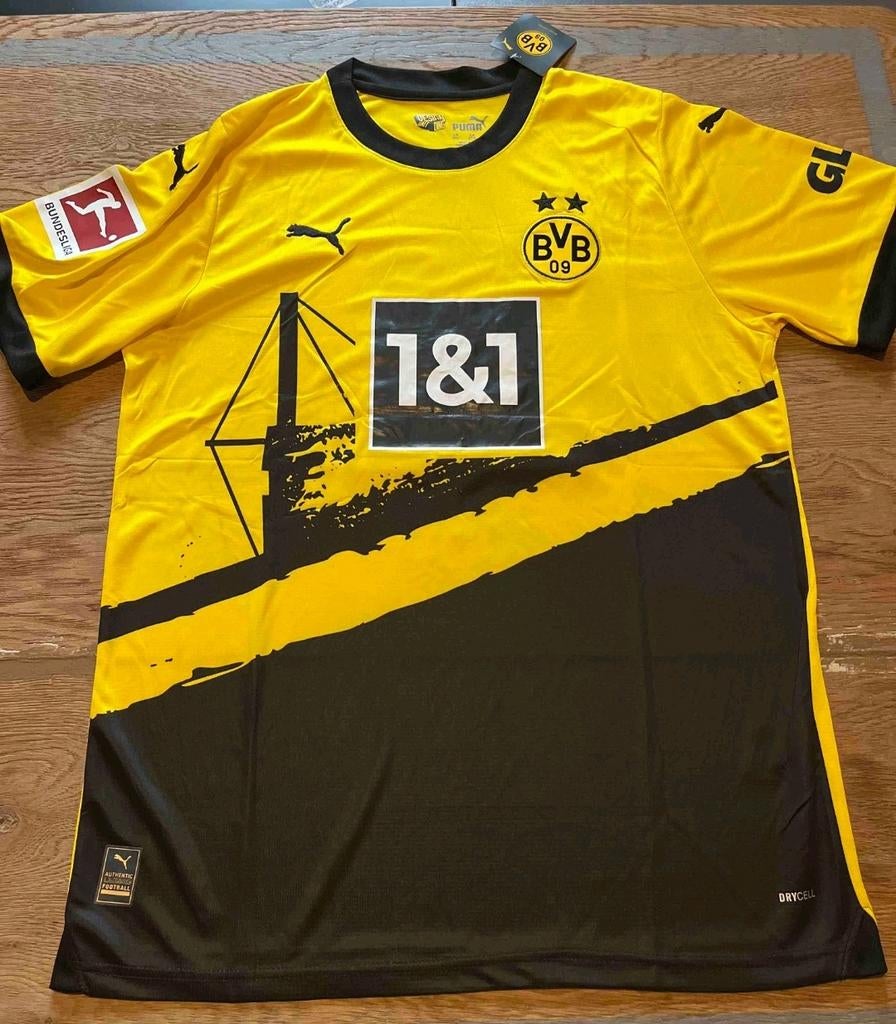 Borussia Dortmund Voetbal Thuisshirt Origineel Nieuw 2024, Verzenden, Zo goed als nieuw