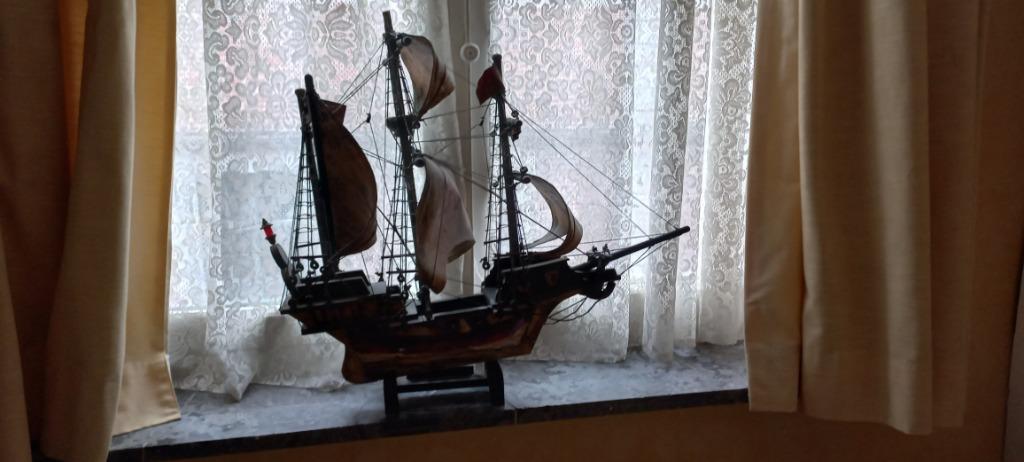 bateau en bois décoratif, Antiquités & Art, Enlèvement
