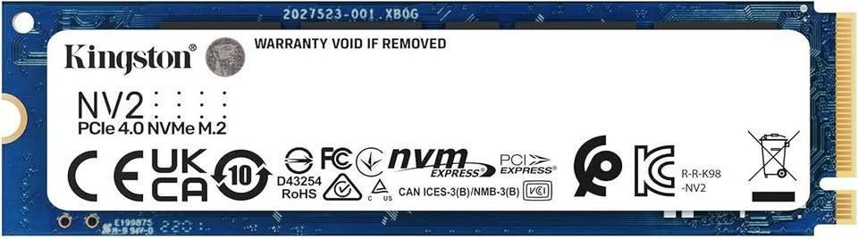 Kingston NV2 NVMe PCIe 4.0 SSD Interne 4To, Informatique & Logiciels, Neuf, Kingston, SSD, Interne