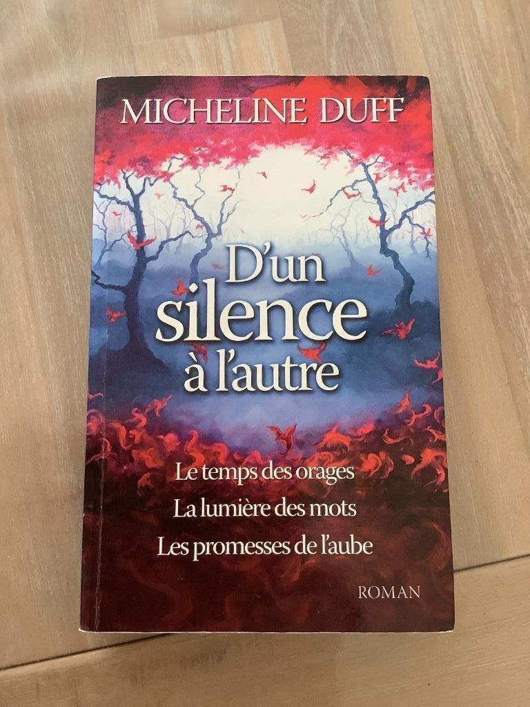 Livre D’un silence à l’autre de Micheline Duff, Enlèvement ou Envoi, Micheline Duff, Utilisé, Europe autre