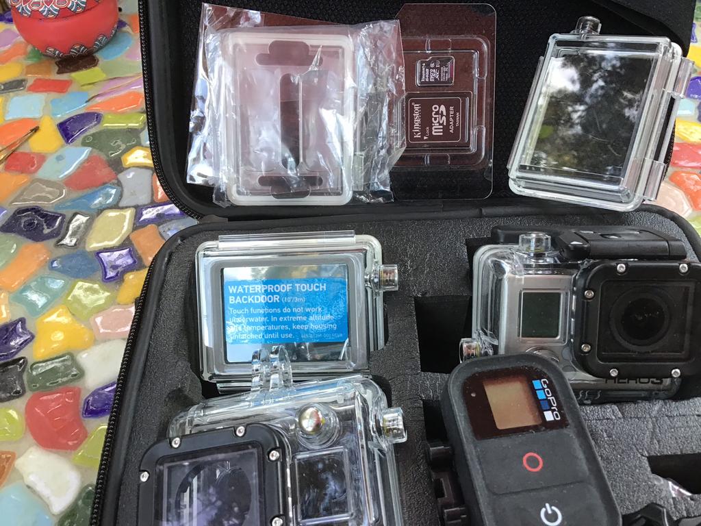 Gopro camera, TV, Hi-fi & Vidéo, Caméscopes numériques, Carte mémoire, Autres marques, Comme neuf, Enlèvement