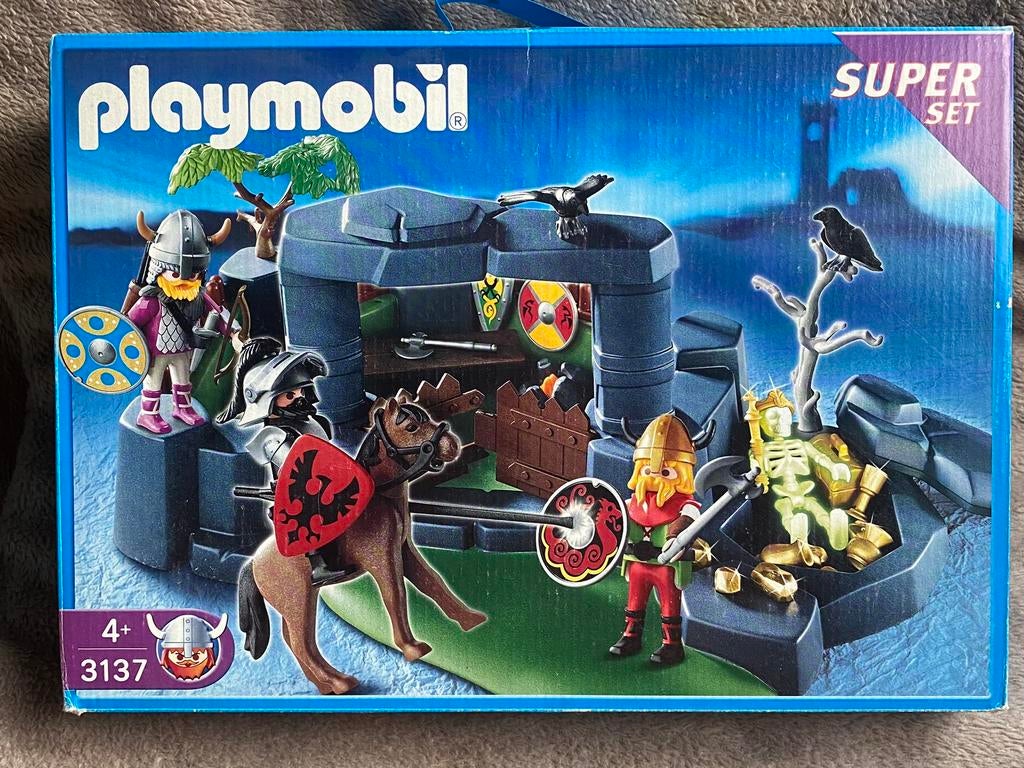 Playmobil nr. 3137 - Superset Vikings, Gebruikt, Complete set